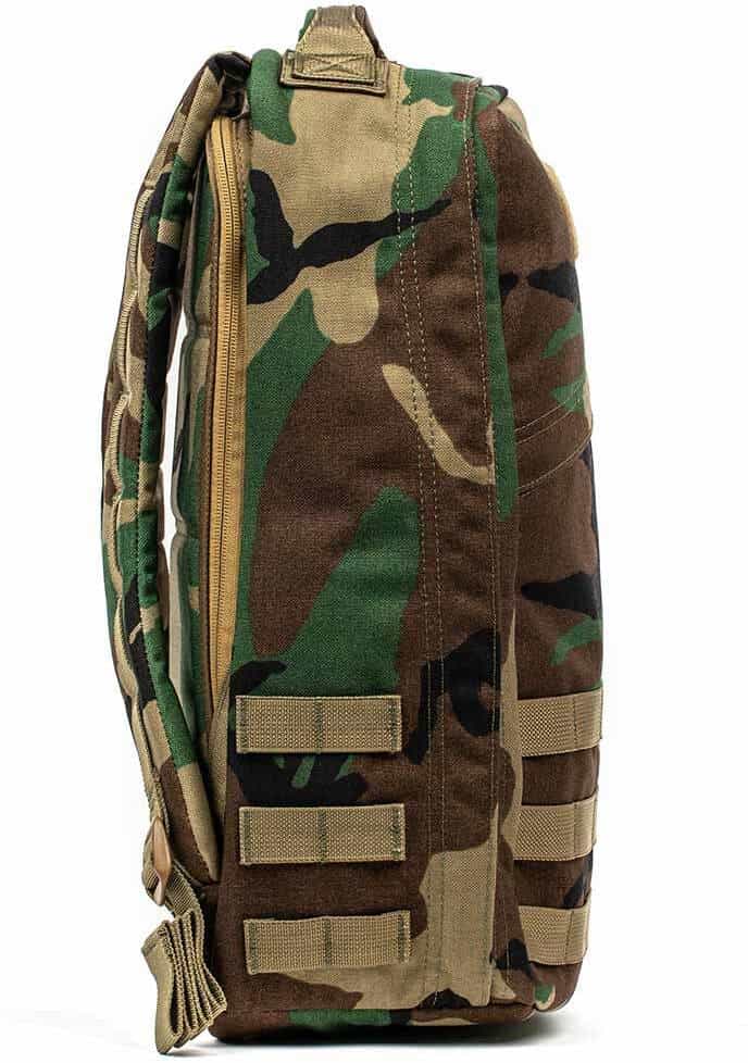 GORUCK GR1 Ruck woodland camo side