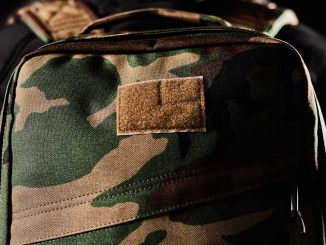 GORUCK GR1 Ruck woodland camo worn patch