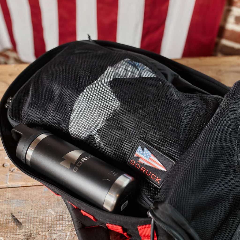 GORUCK Packing Cubes 10L in rucker