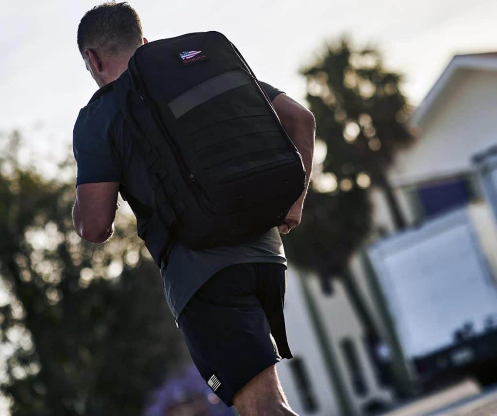 GORUCK Rucker Long Range black 33L running