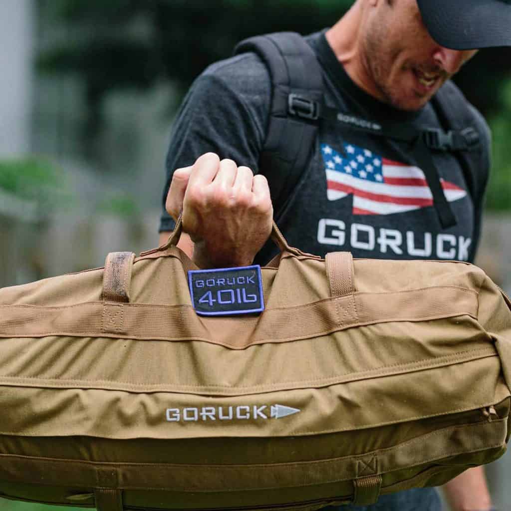 GORUCK Sandbags carried