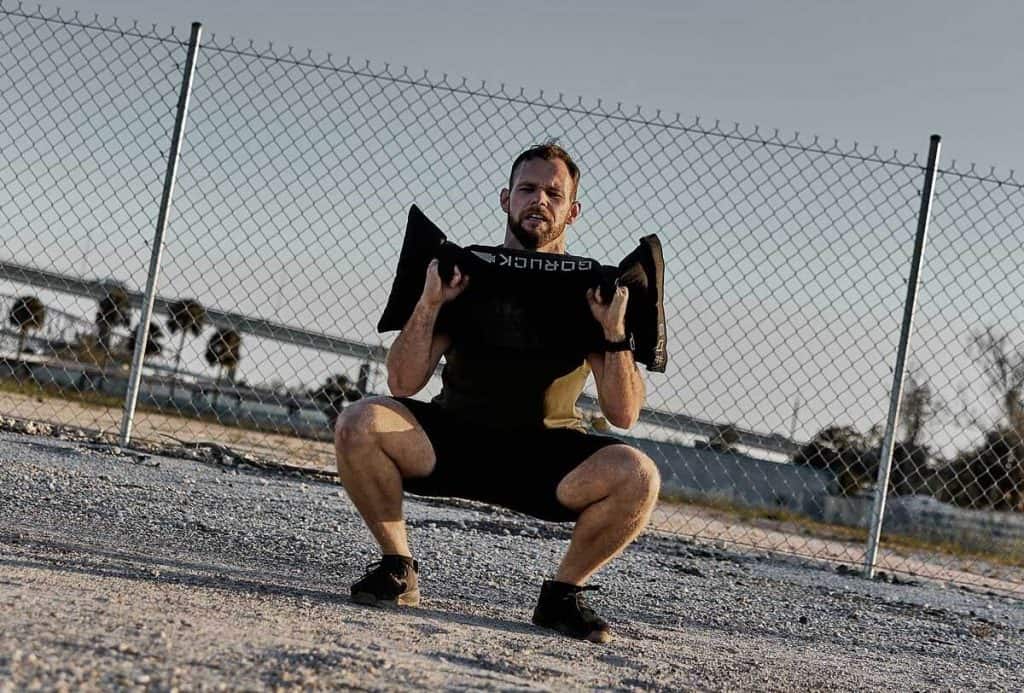 GORUCK Simple Training Sandbags 60 squats